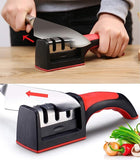Buy 3 In 1 Peeler Knife Stainless Steel & Get 3-in-1 Knife Sharpener Free