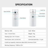 Portable Mini Nebulizer for Kids & Adults