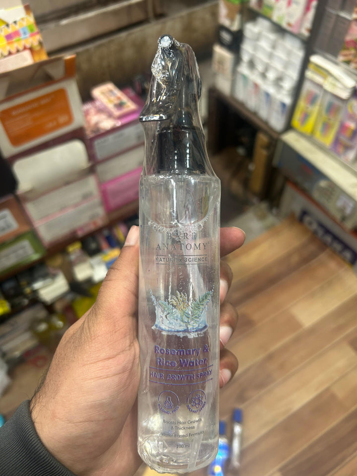 Rosemary & Rice Water Spray For Natural Hair Growth & Hair Thickness