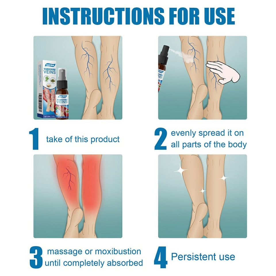 Varicose Veins Treatment Spray - Veins Relief Oil