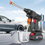 Automatic Cordless Car Wash Spray Gun | 48V High Pressure Lithium Battery