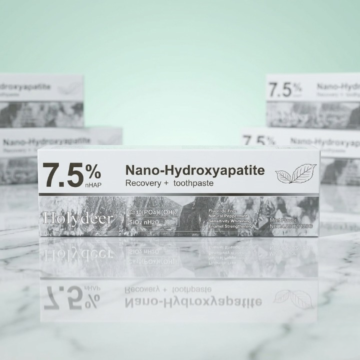 Holydeer 7.5% nHAP Nano-Hydroxyapatite Recovery + Toothpaste