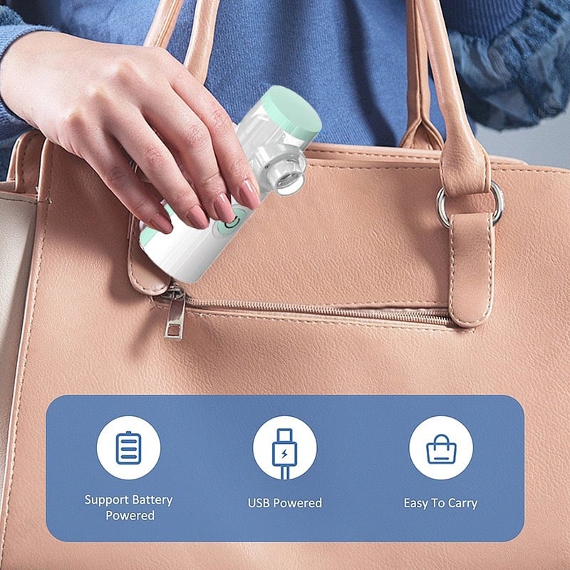 Portable Mini Nebulizer for Kids & Adults