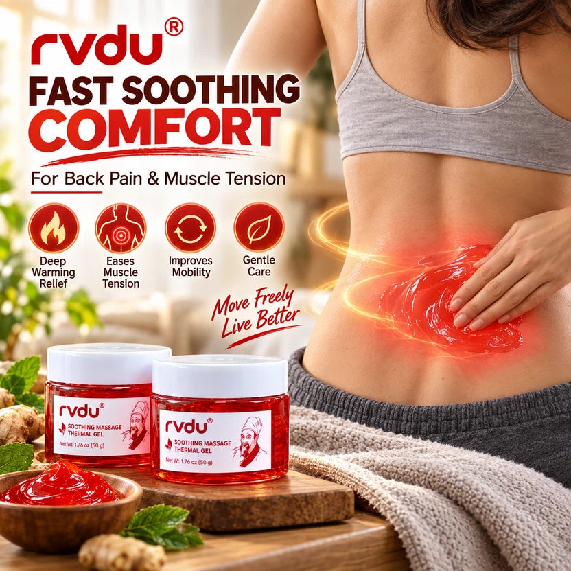 RVDU Warming Soothing Massage Gel for Muscles & Joints, ( BUY 1 GET 1 FREE )