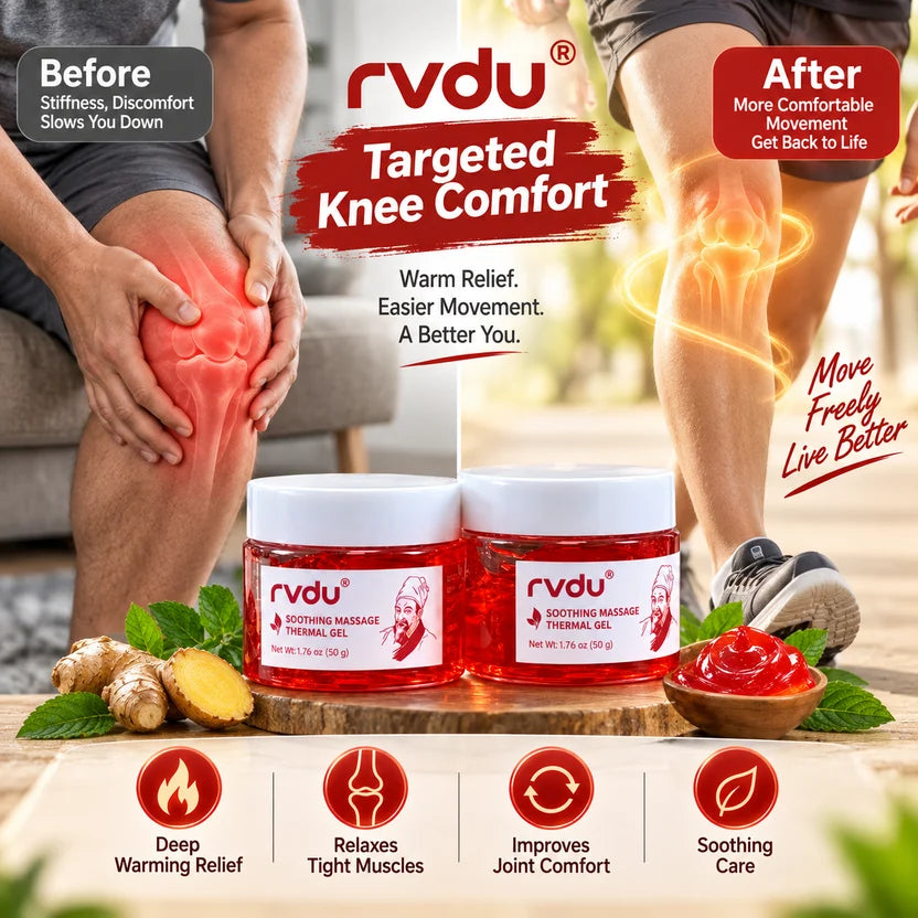 RVDU Warming Soothing Massage Gel for Muscles & Joints, ( BUY 1 GET 1 FREE )