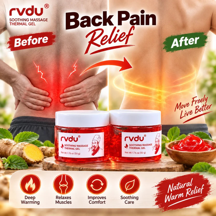 RVDU Warming Soothing Massage Gel for Muscles & Joints, ( BUY 1 GET 1 FREE )