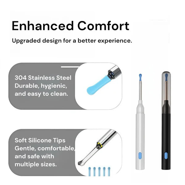 Ear Wax Cleaning Device With 1080p Quality Camera