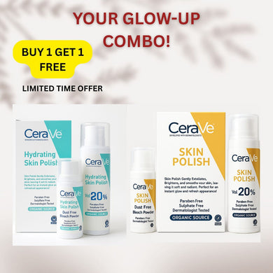 Pack of 2 Cerave Skin Polish For Smoother Skin & Cerave Hydrating Skin Polish