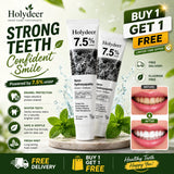 Holydeer Recovery Toothpaste | 7.5% Nano-Hydroxyapatite( Buy 1 Get 1 Free )