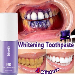 V34 Teeth Whitening Serum + Free Teeth Bursh