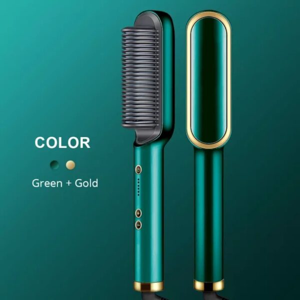 Hair Electric Straightener & Curl Comb