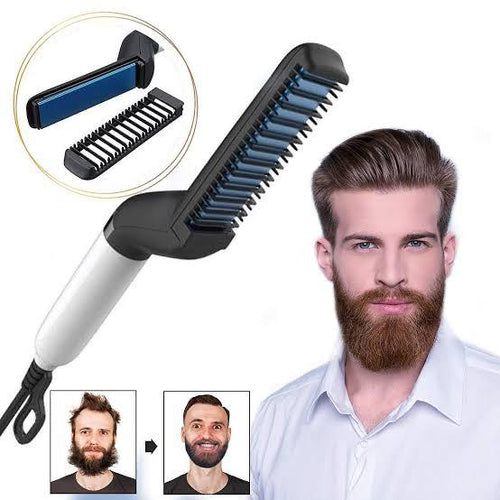 Hair Straightener And Beard Comb