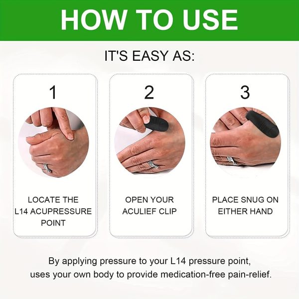Sugar Control LI4 Acupressure Point Clip ( Buy 1 Get 1 Free )